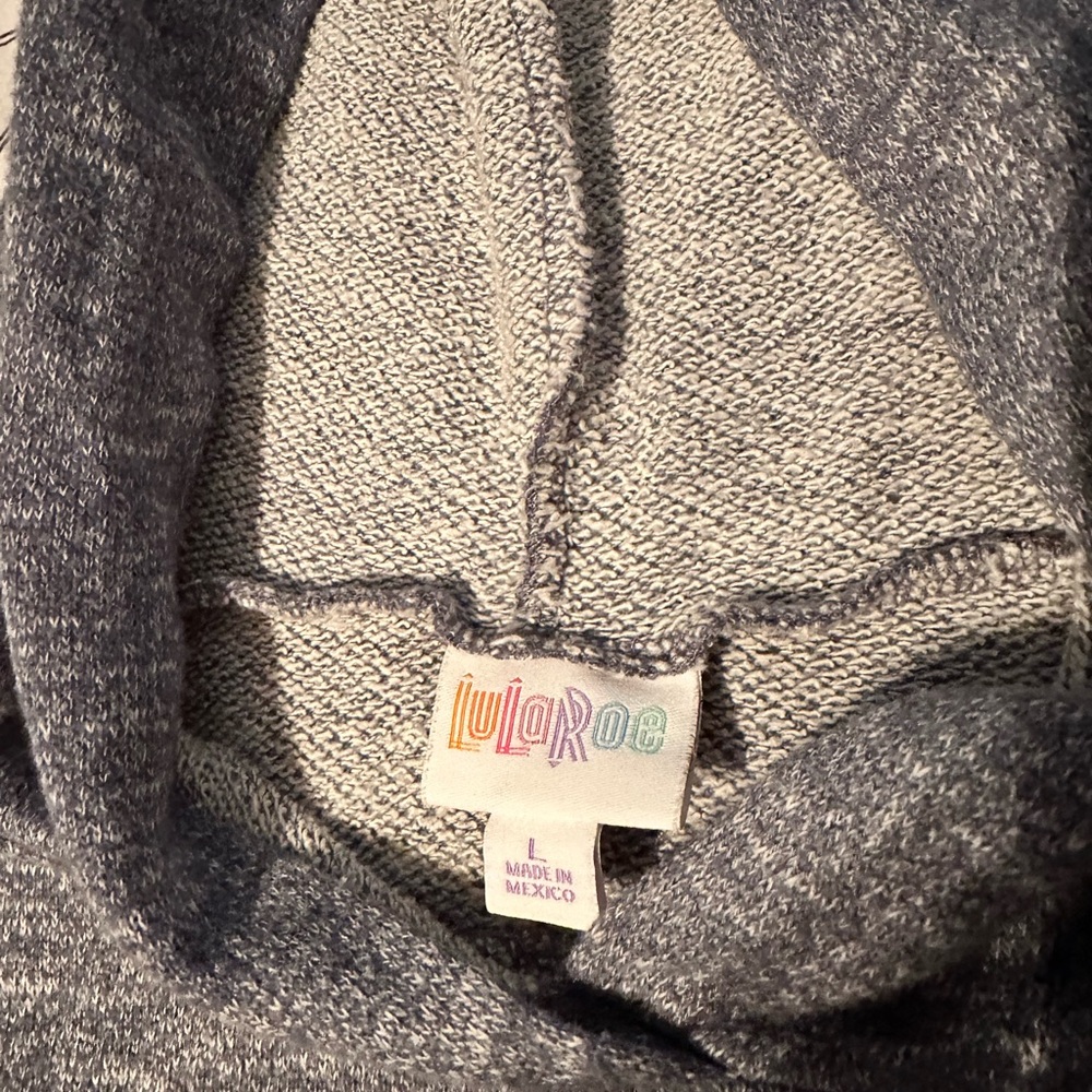 Lularoe Large Hooded Shirt